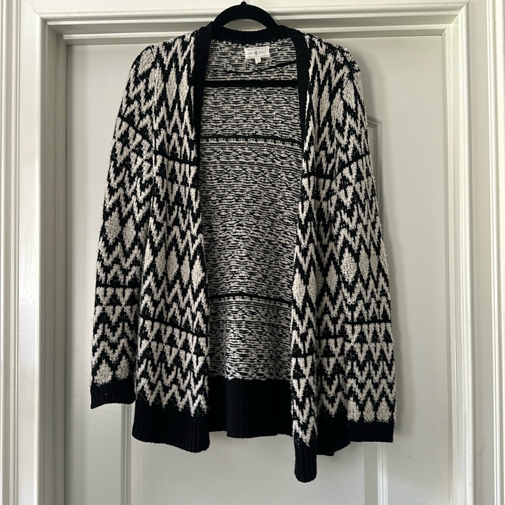 Lou & grey black and white cardigan